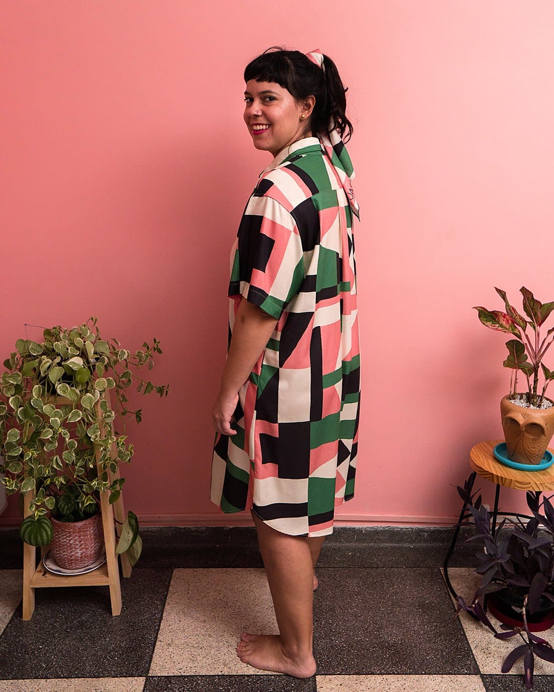 Chemise Lia curto | Jandyra