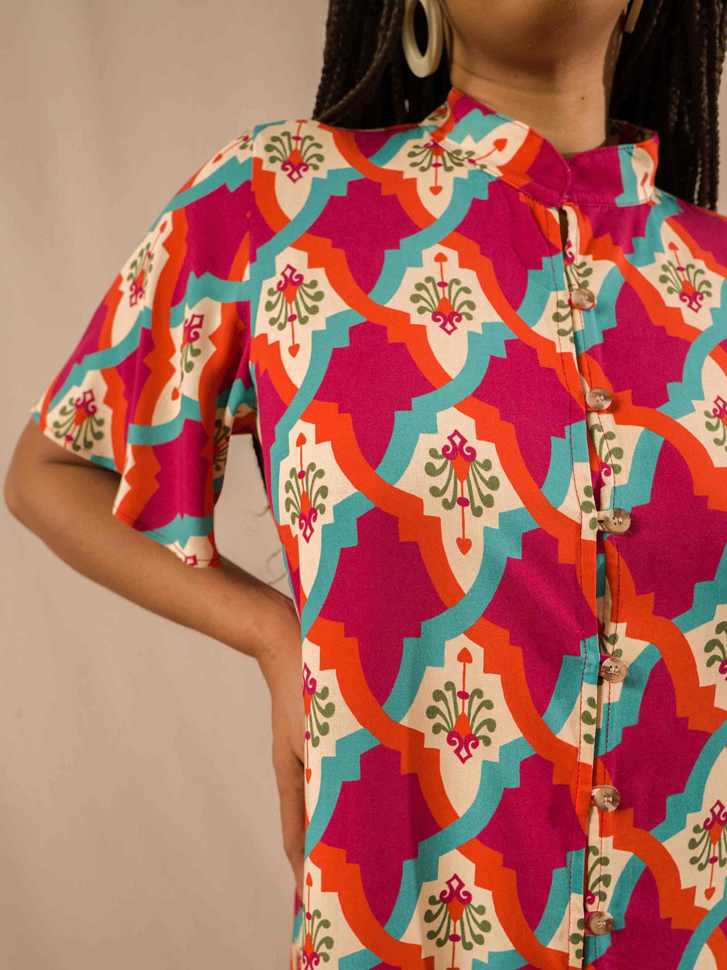 VESTIDO NIPONICA CURTO | ANDALUZIA