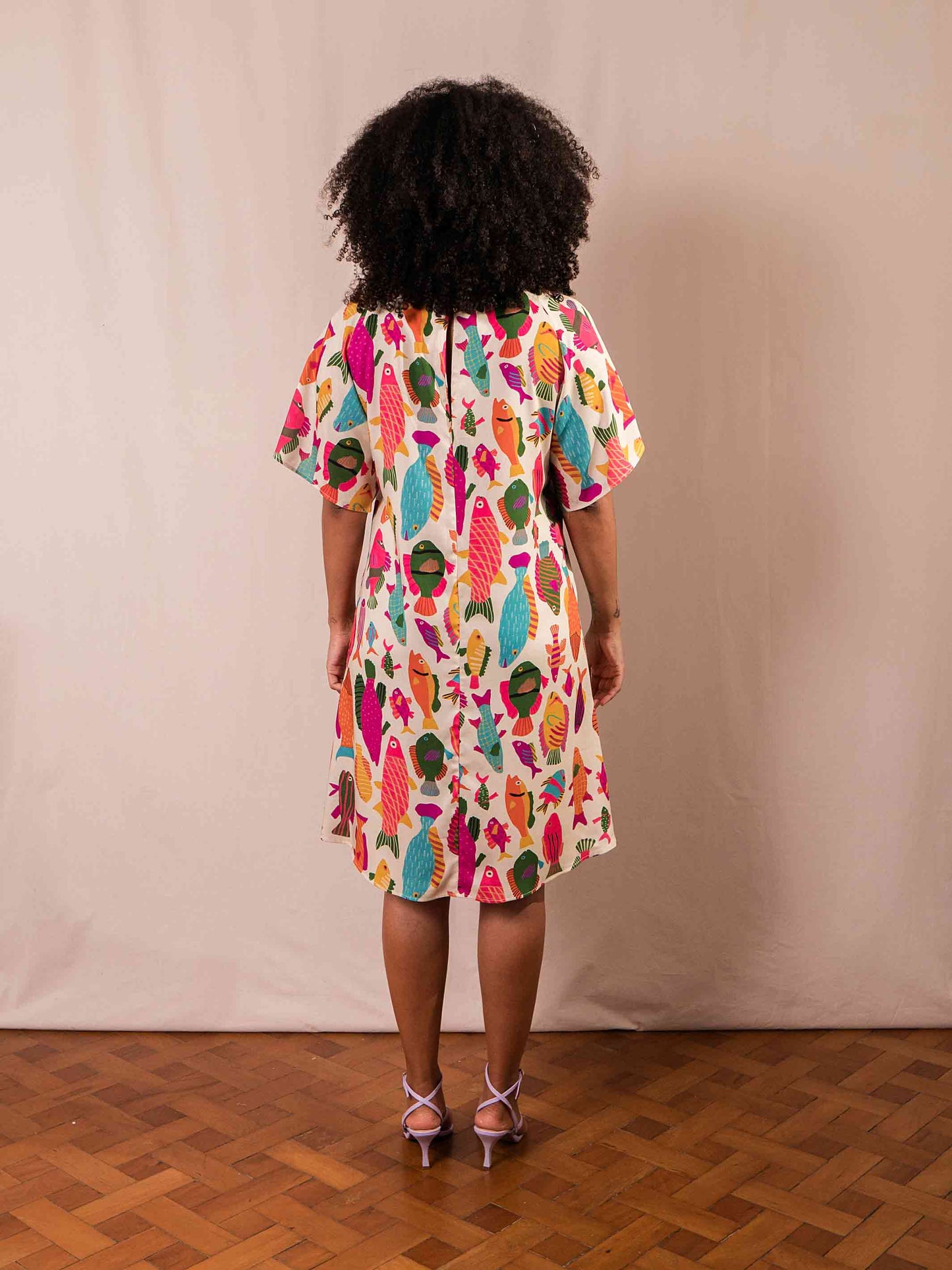 Vestido Raglan Peixes | Off