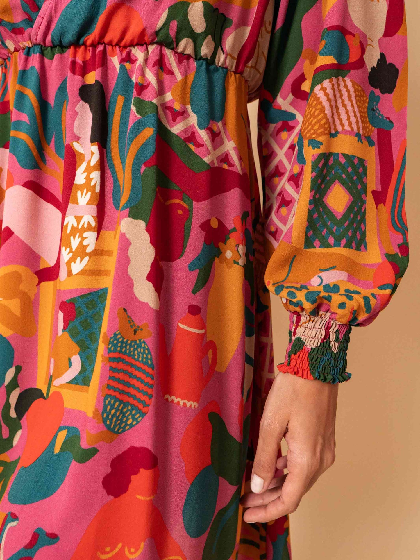 VESTIDO TRANSPASSADO CURTO | AMPARO
