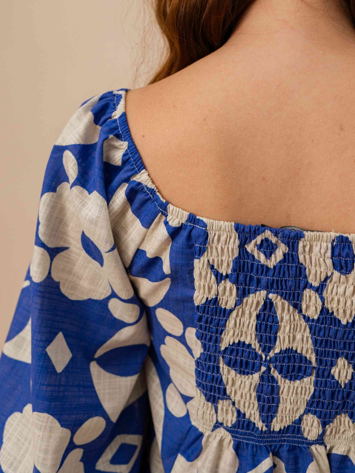 VESTIDO RITA | LADRILHO AZUL