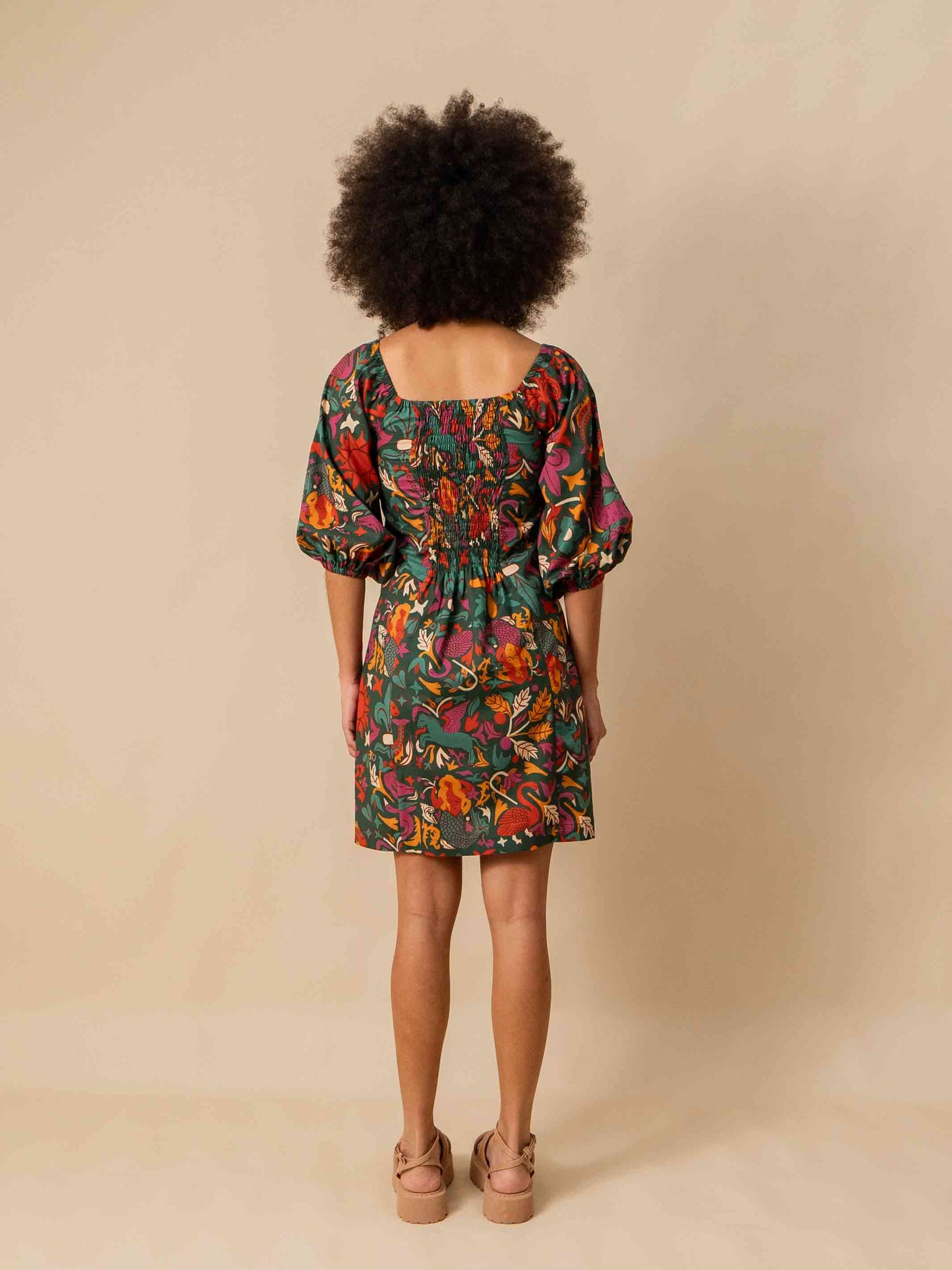 VESTIDO RITA | ILUMINURAS VERDE