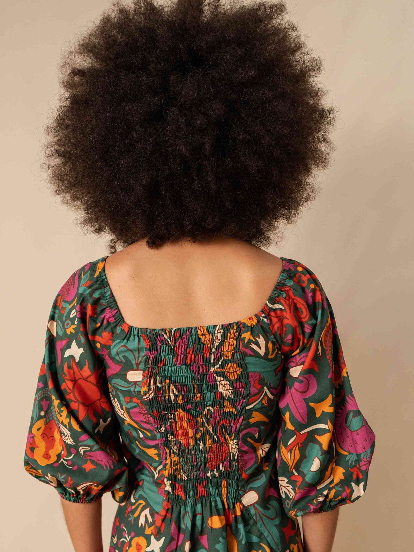 VESTIDO RITA | ILUMINURAS VERDE