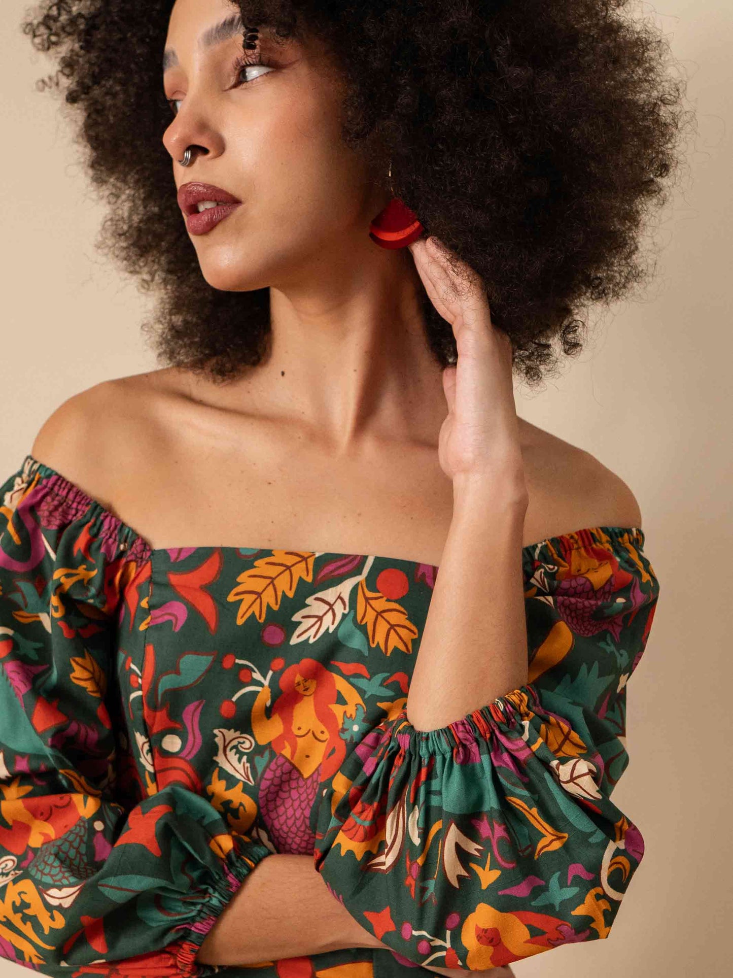 VESTIDO RITA | ILUMINURAS VERDE