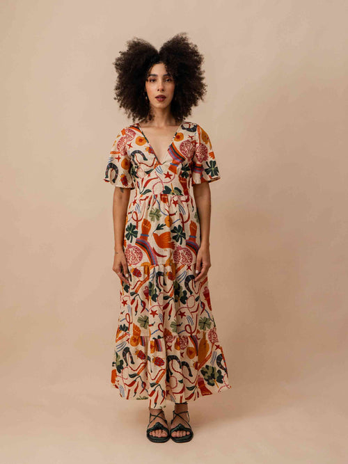 VESTIDO NINA LONGUETE | SORTE