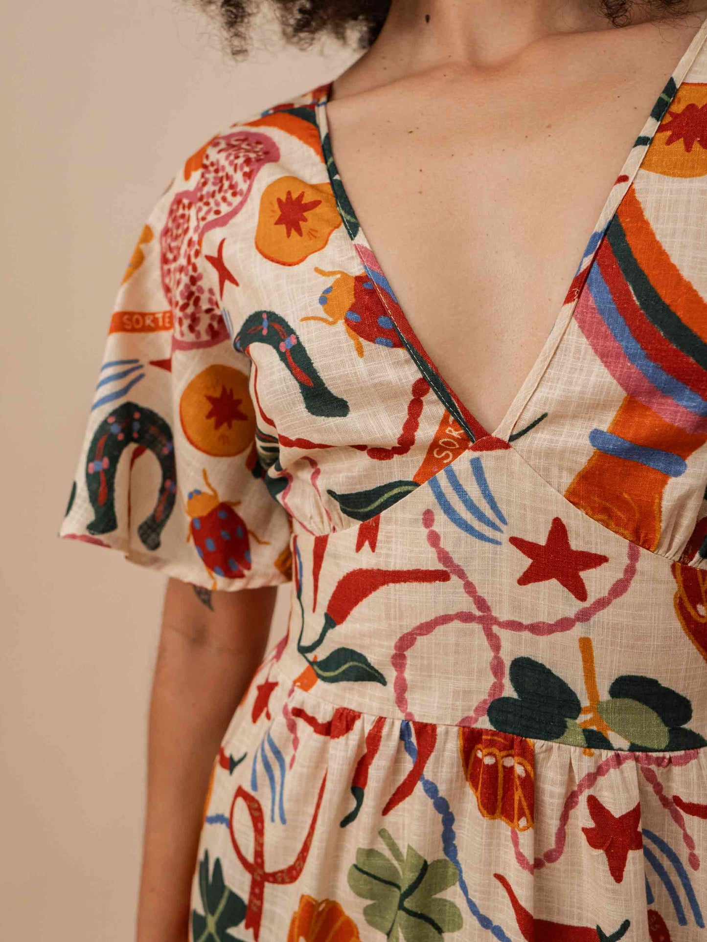 VESTIDO NINA LONGUETE | SORTE