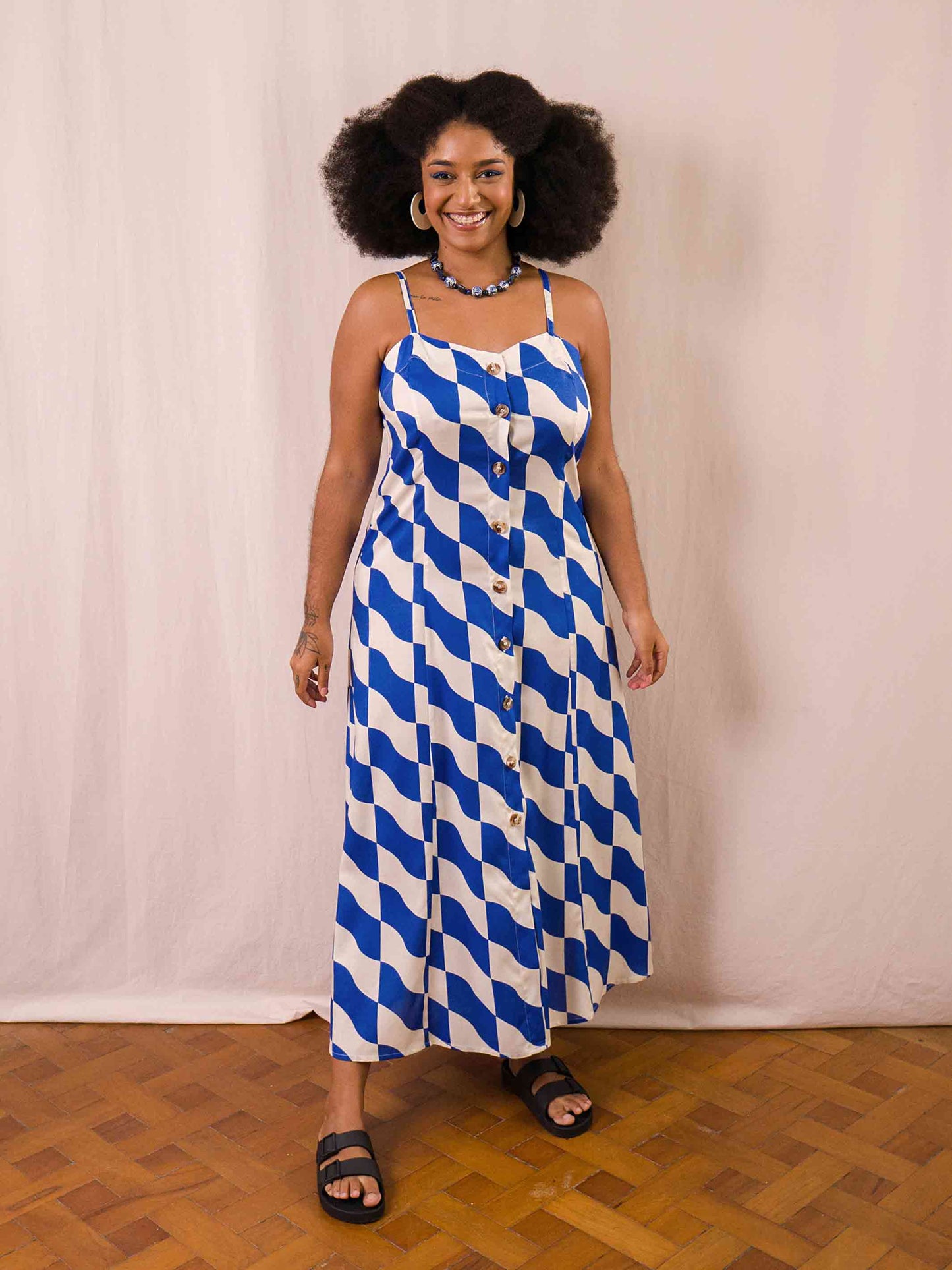 Vestido Gio Longuete | Ondas