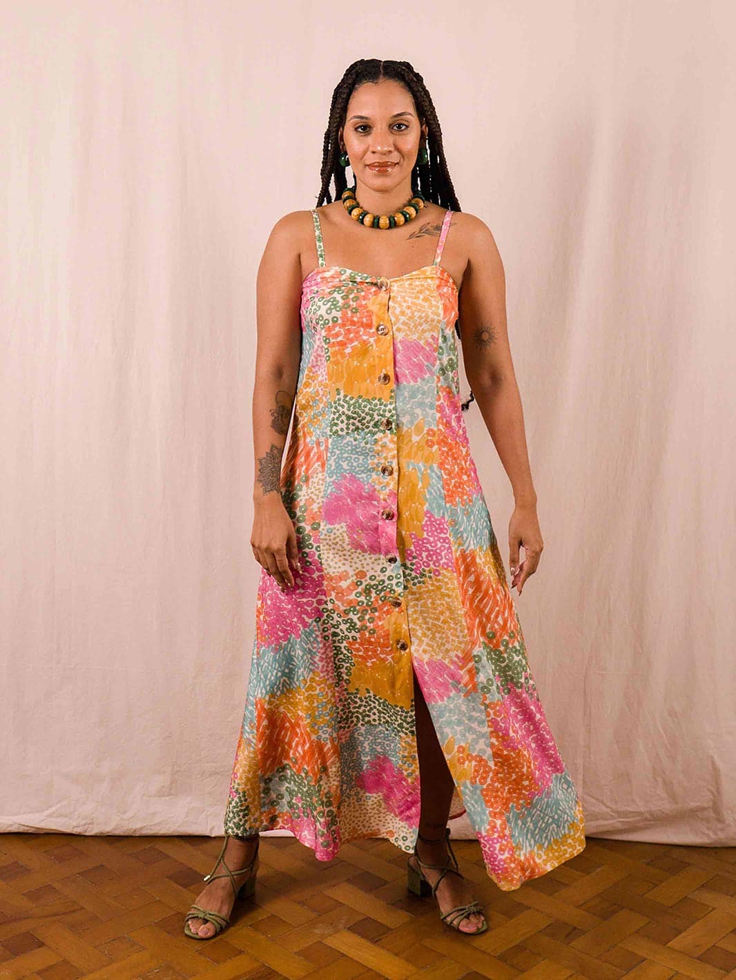 Vestido Gio Longuete | Lantejoula