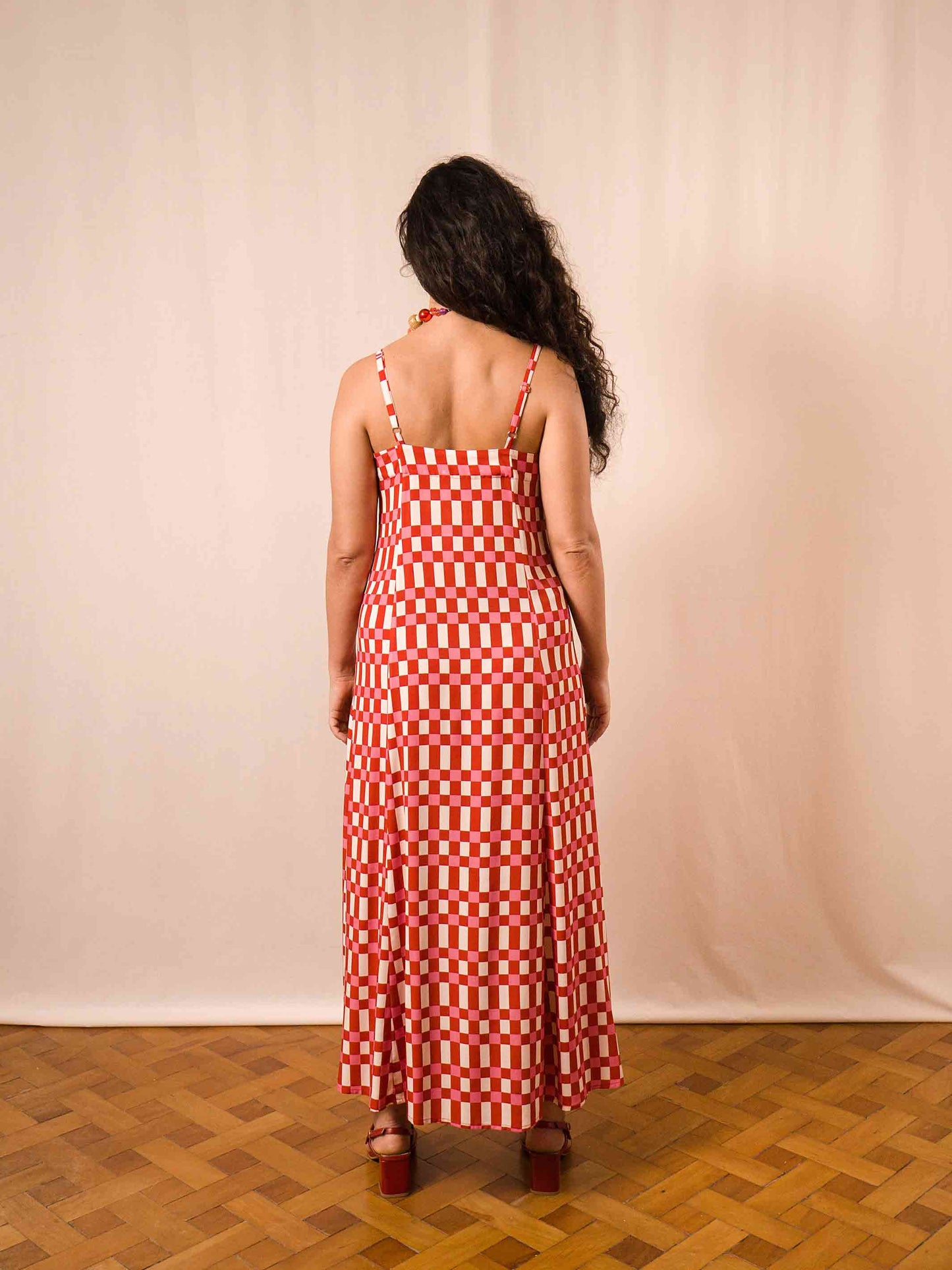 VESTIDO GIO LONGUETE | VICHY