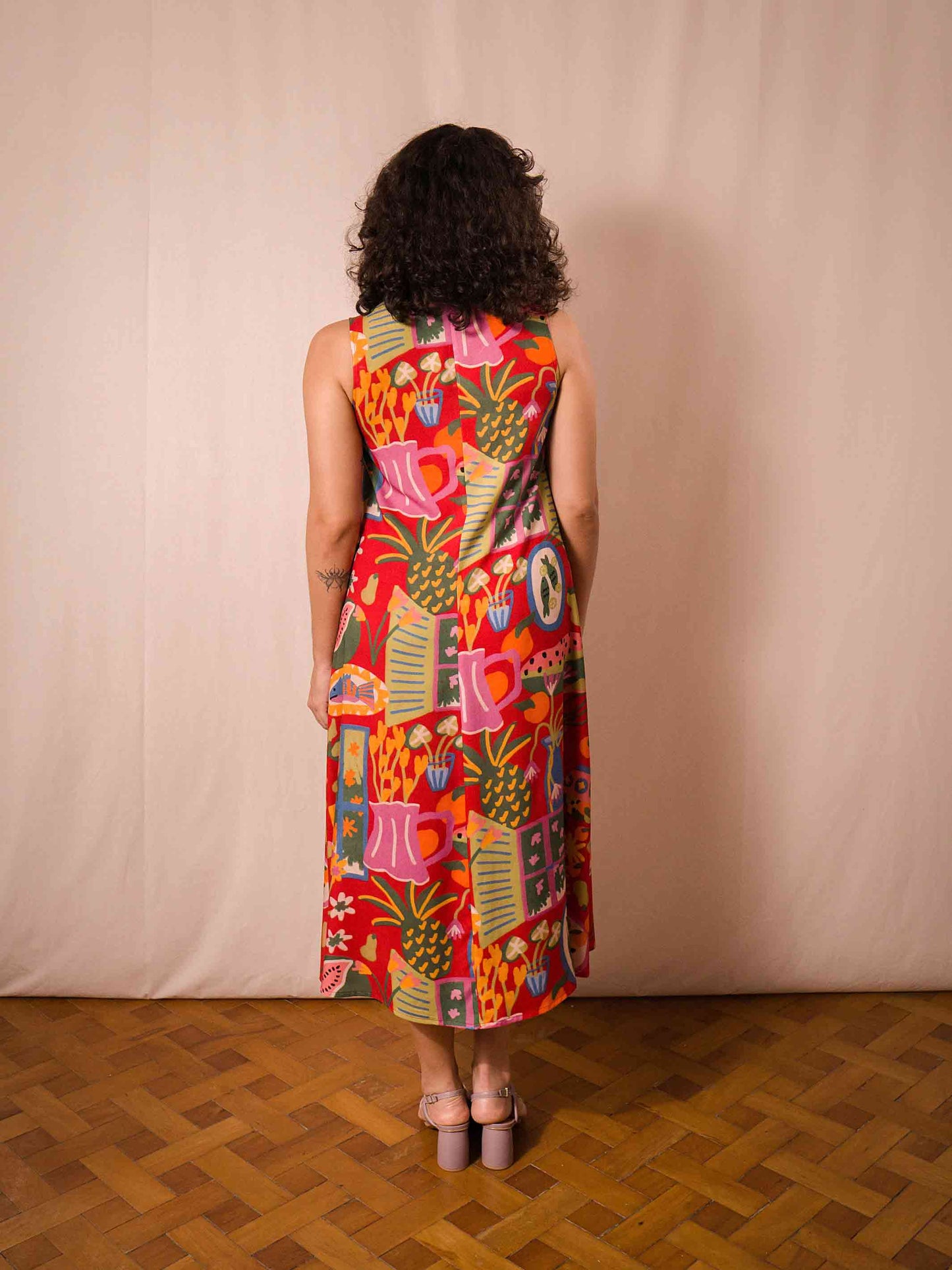 Vestido gola padre | Enigma