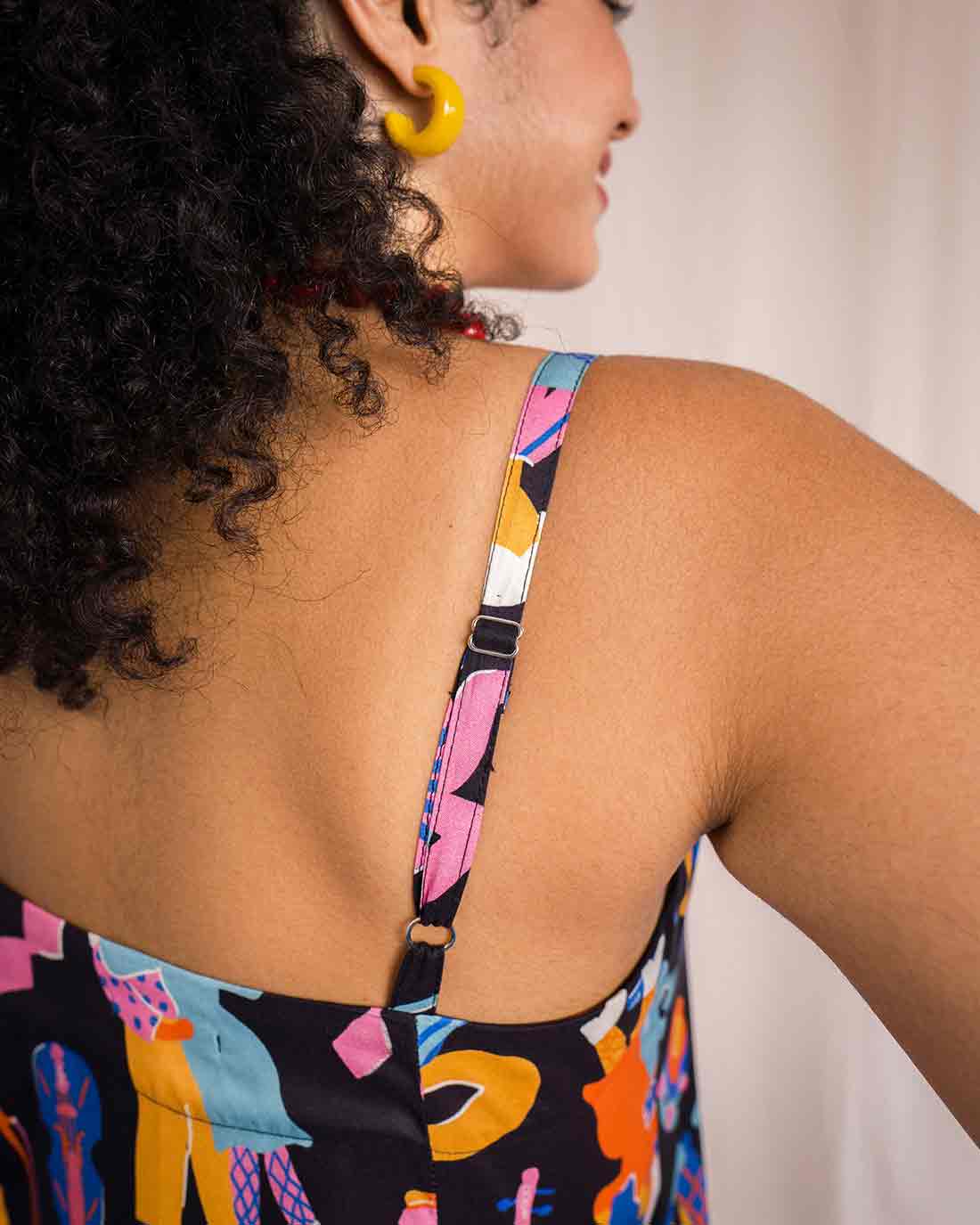 Vestido Gio Longuete | Forró Preto