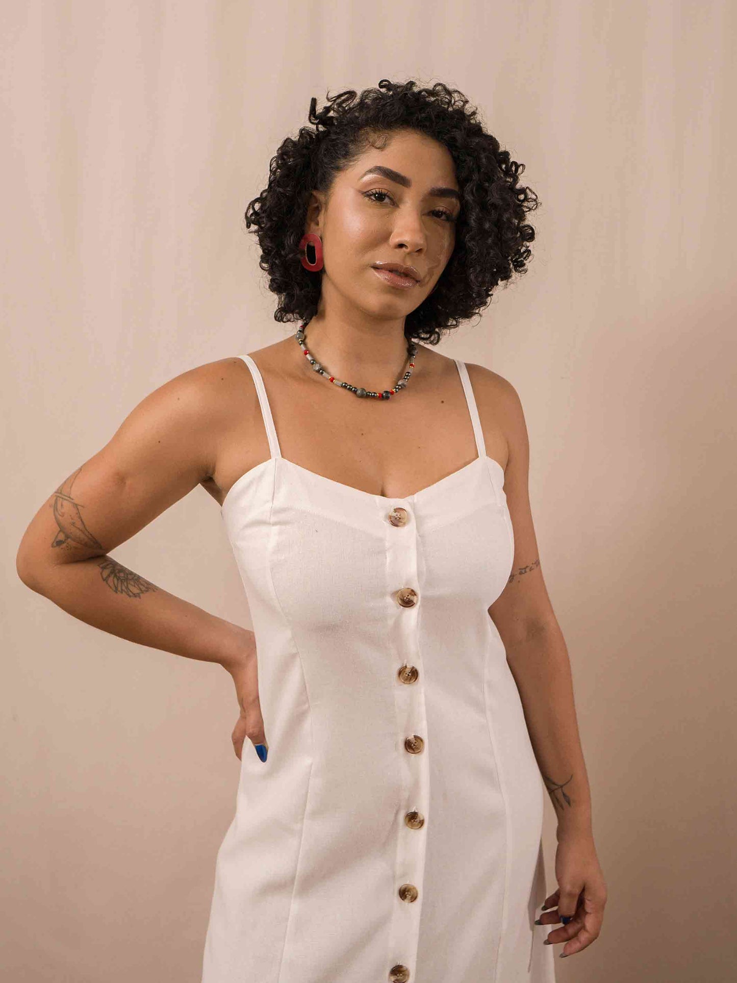 Vestido Gio Longuete | Linho