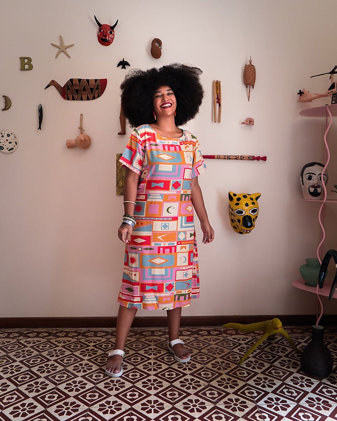 Vestido Midi Malu | Platibandas