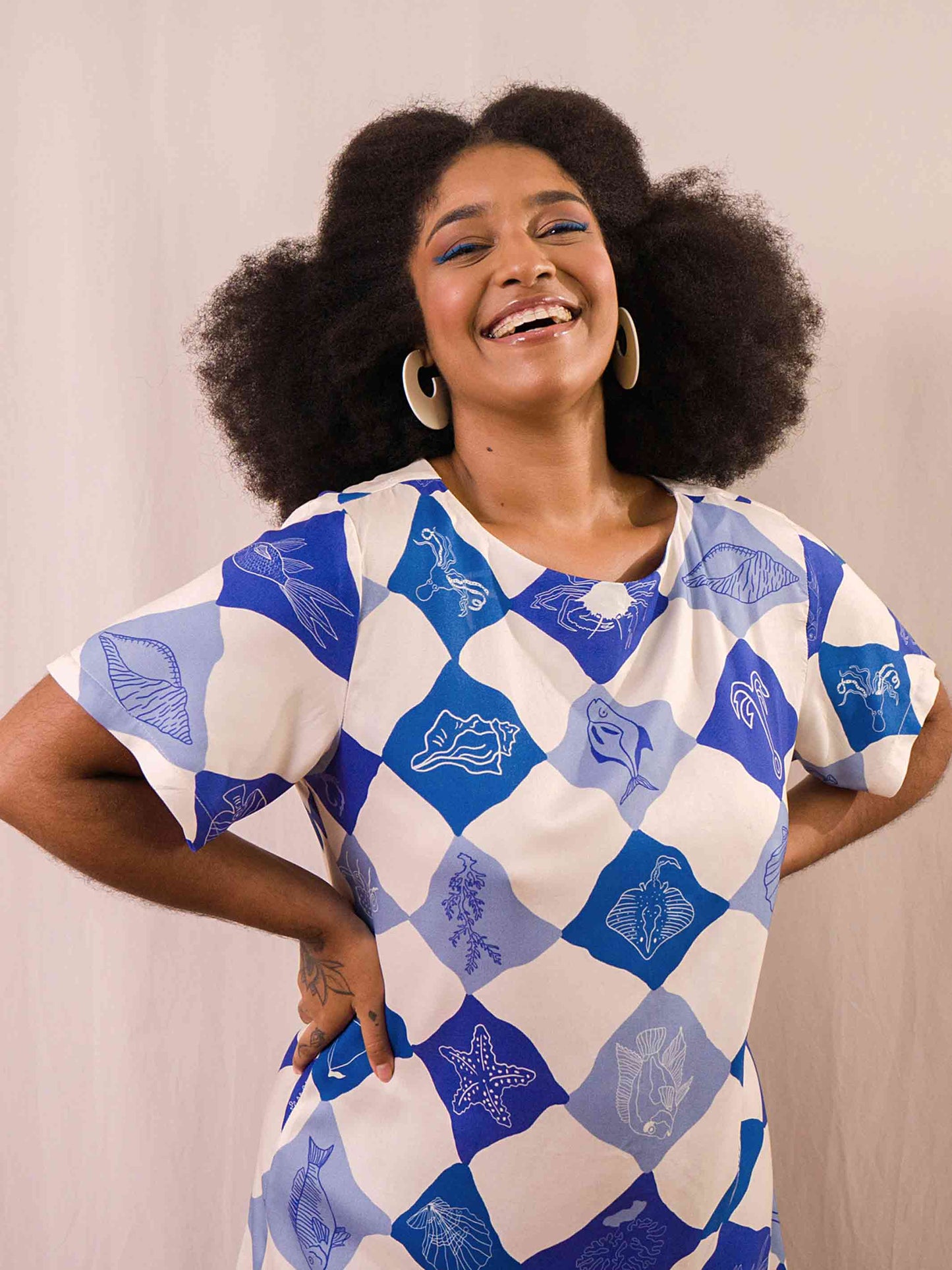 Vestido Malu | Mar