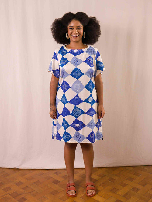 Vestido Malu | Mar