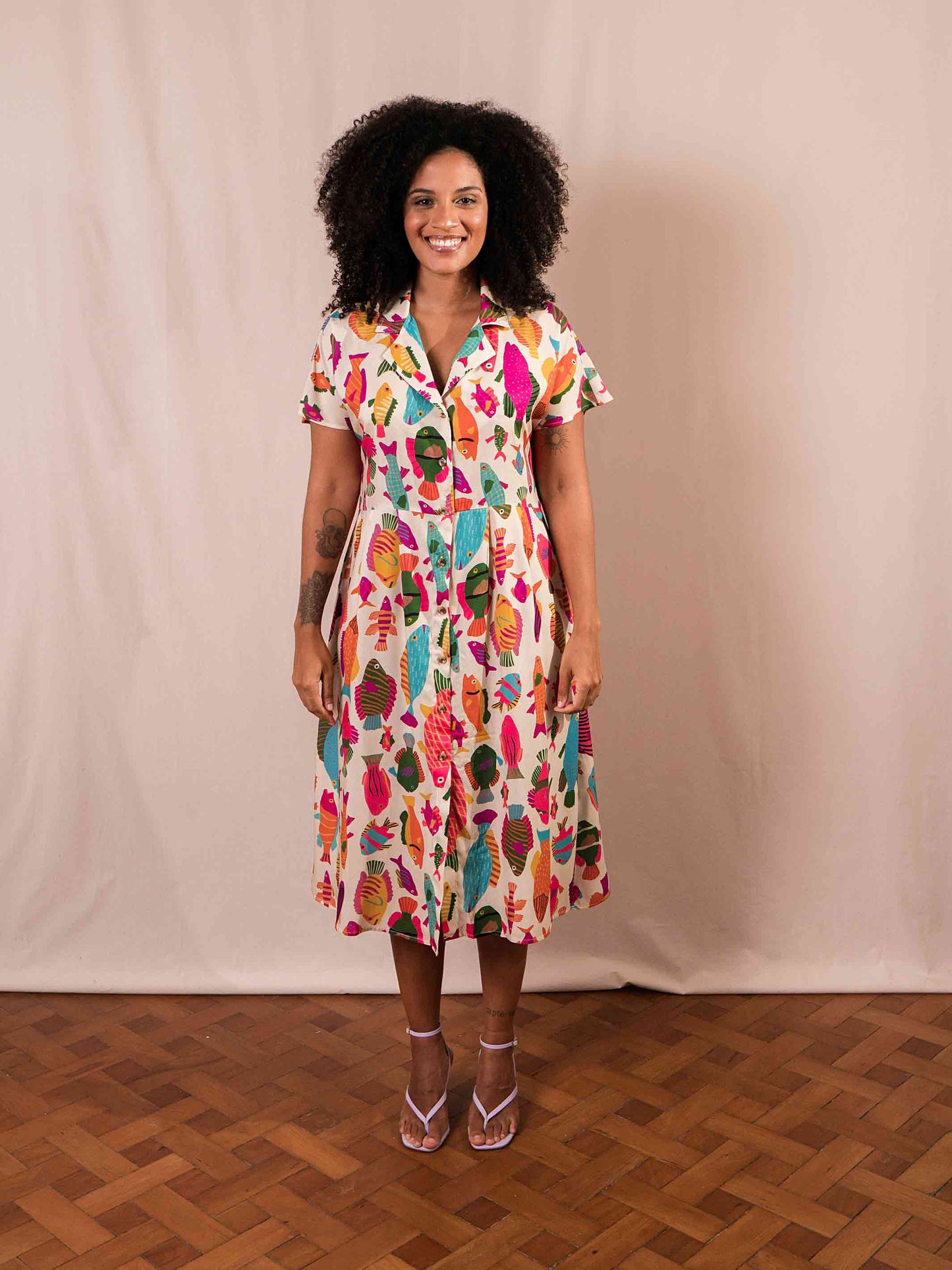 Vestido Dora Peixes | Off
