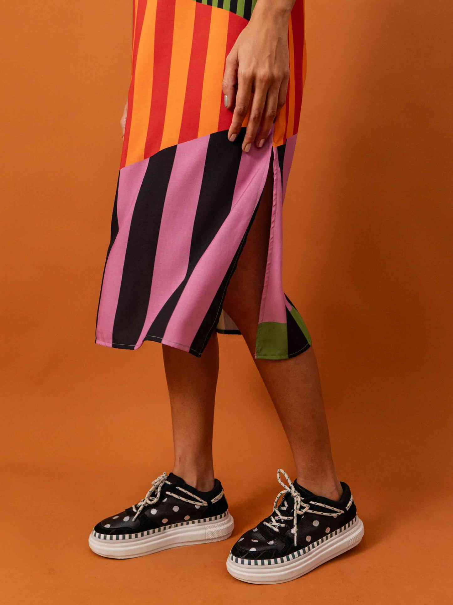 Vestido trapezio | Raios