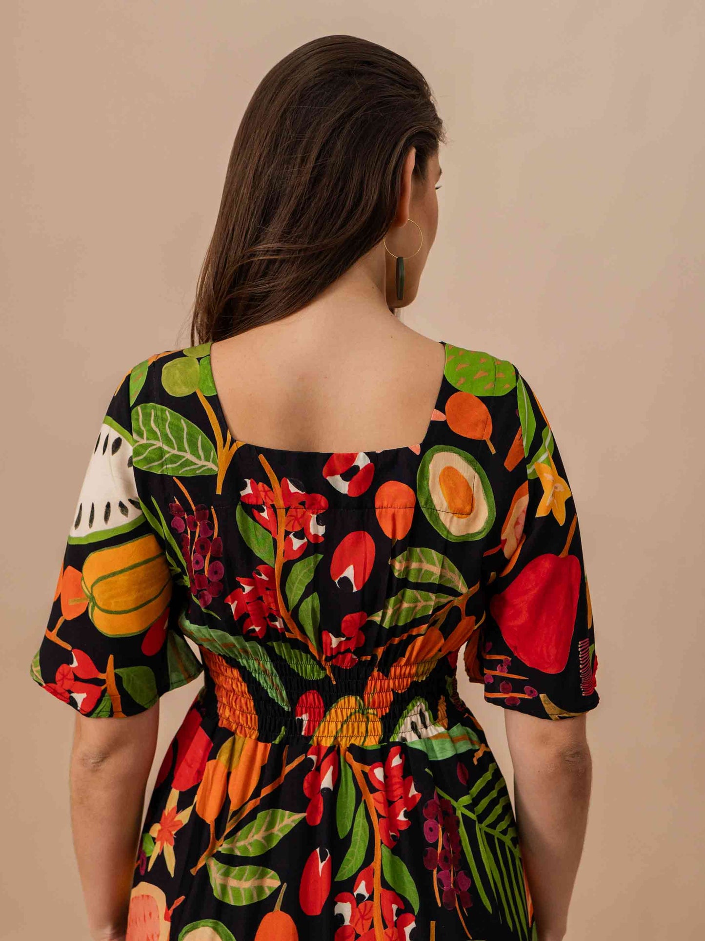 VESTIDO NINA LONGUETE | FRUTOS PRETO
