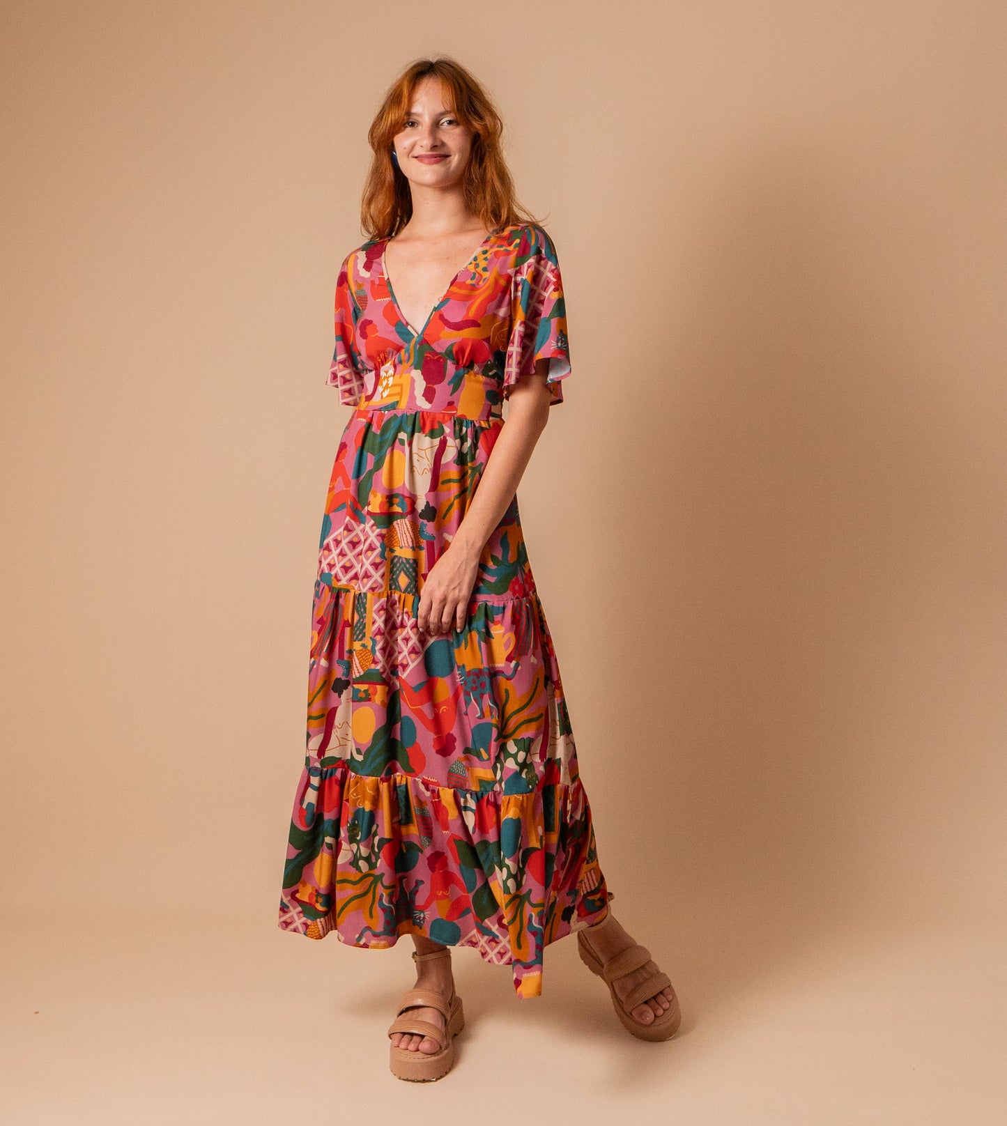 VESTIDO NINA LONGUETE | AMPARO