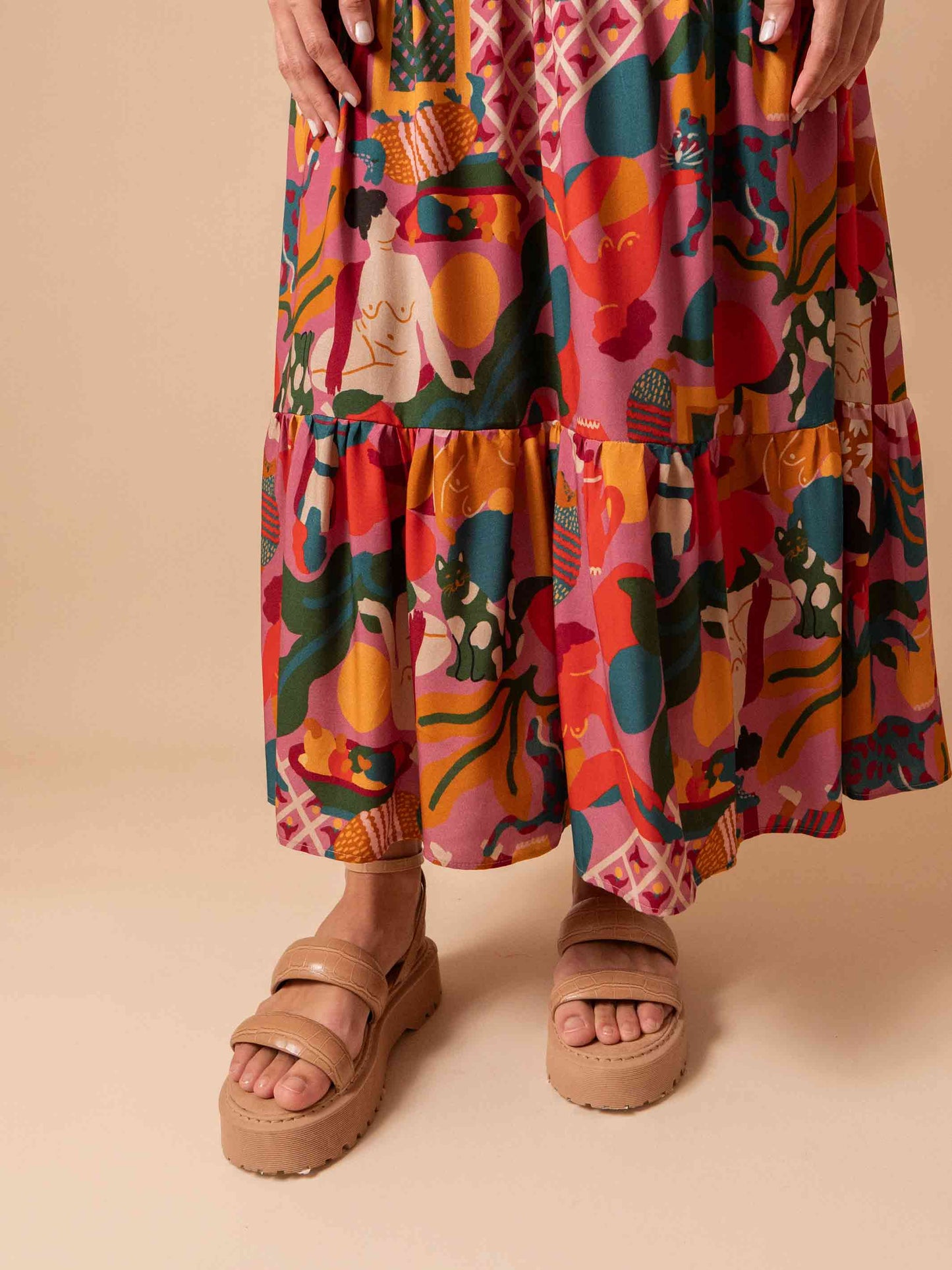 VESTIDO NINA LONGUETE | AMPARO