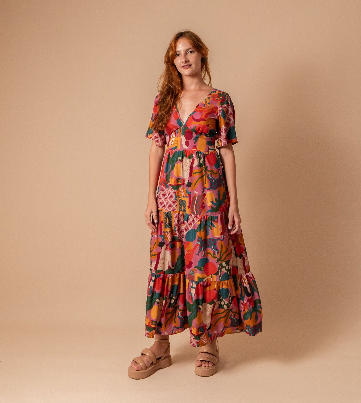 VESTIDO NINA LONGUETE | AMPARO