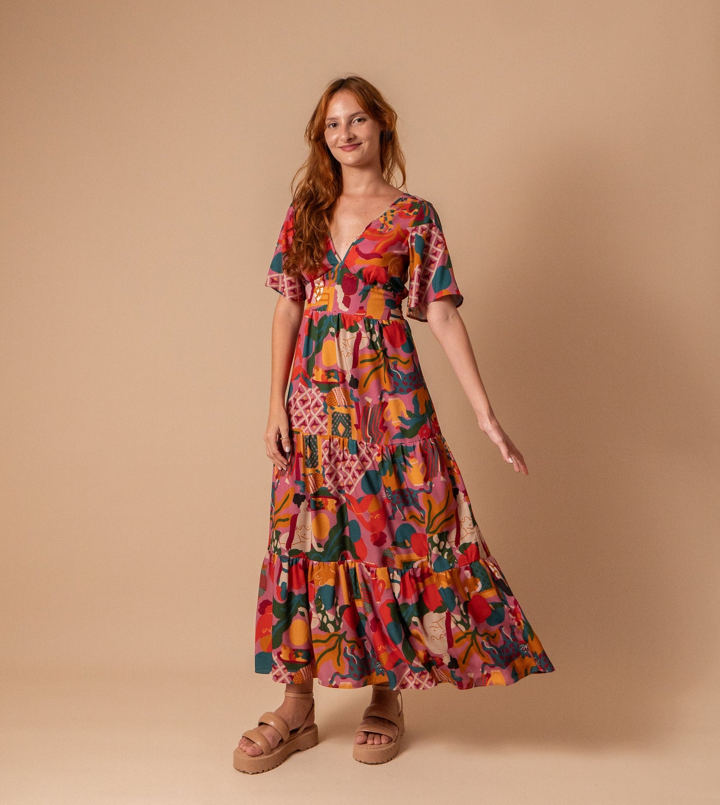 VESTIDO NINA LONGUETE | AMPARO