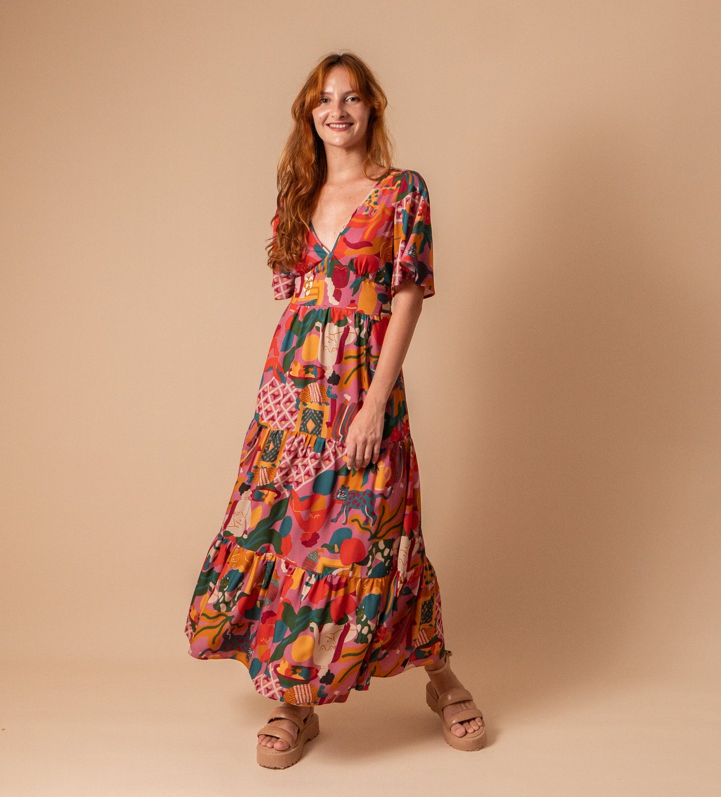 VESTIDO NINA LONGUETE | AMPARO