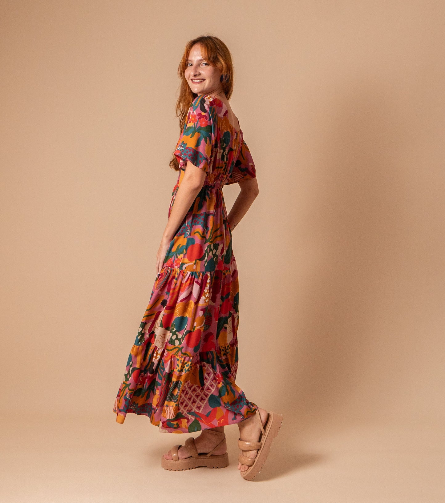 VESTIDO NINA LONGUETE | AMPARO