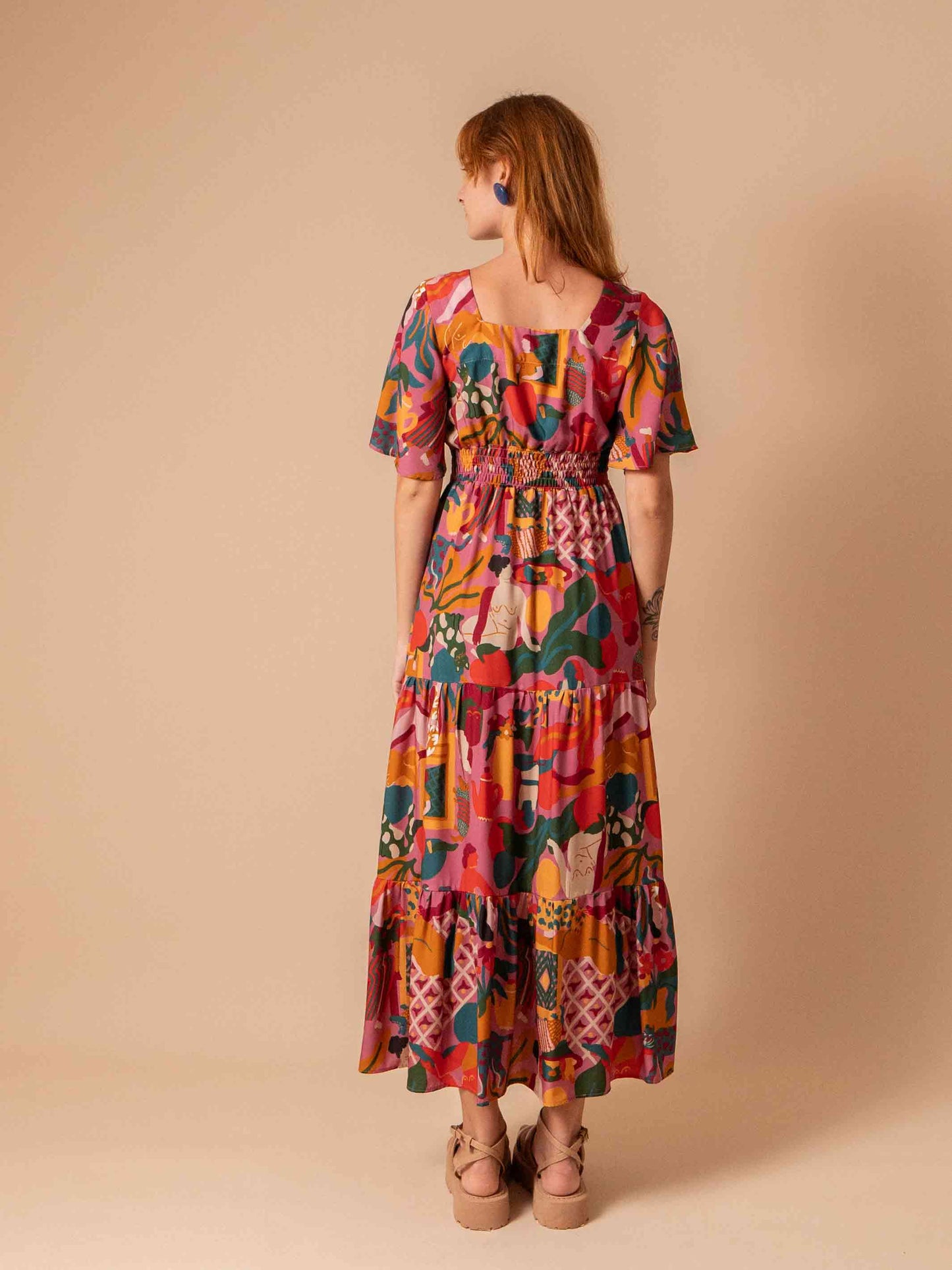 VESTIDO NINA LONGUETE | AMPARO