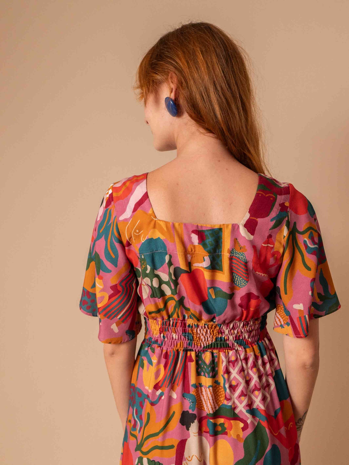 VESTIDO NINA LONGUETE | AMPARO