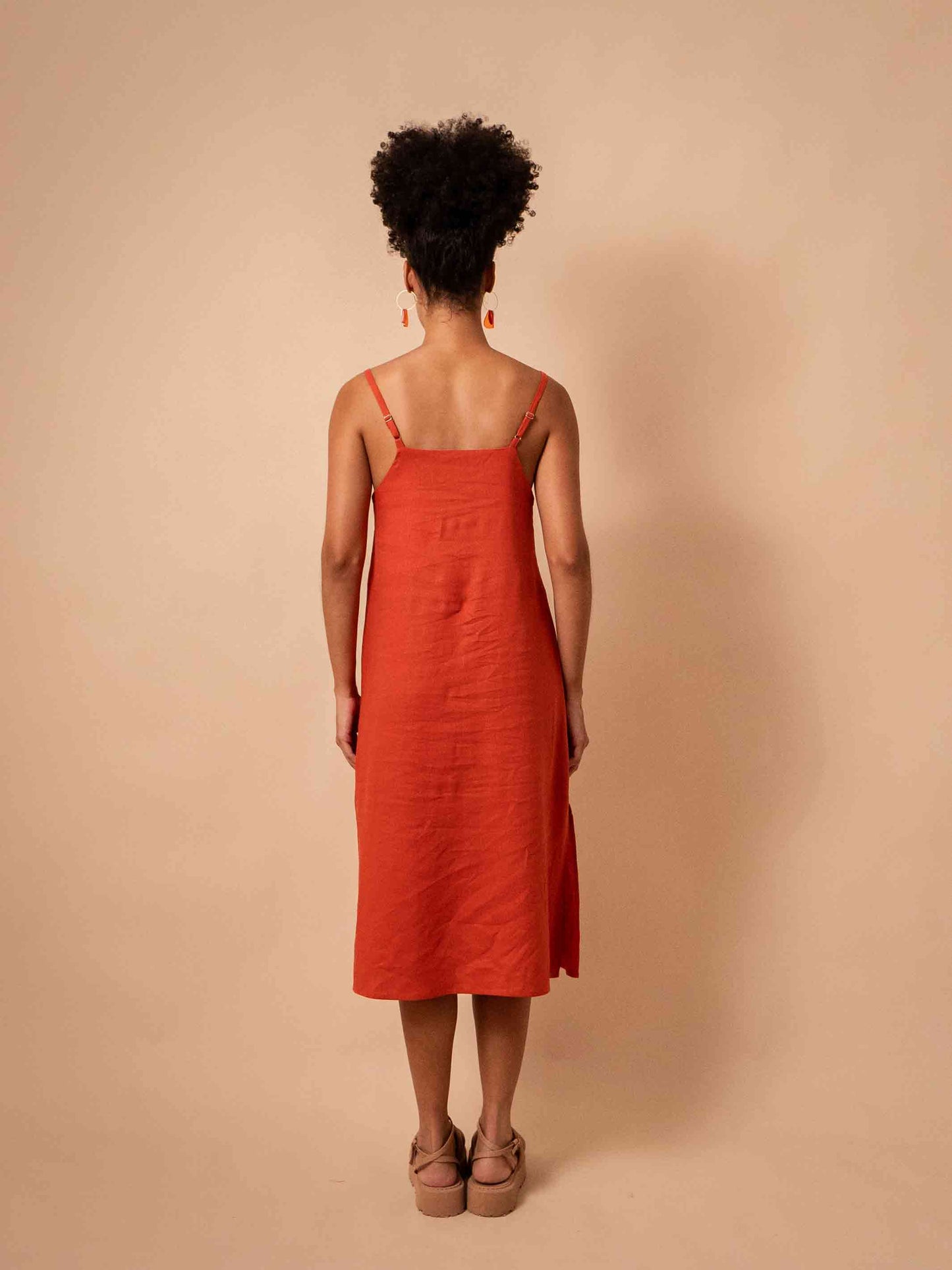 VESTIDO TRAPÉZIO | LINHO