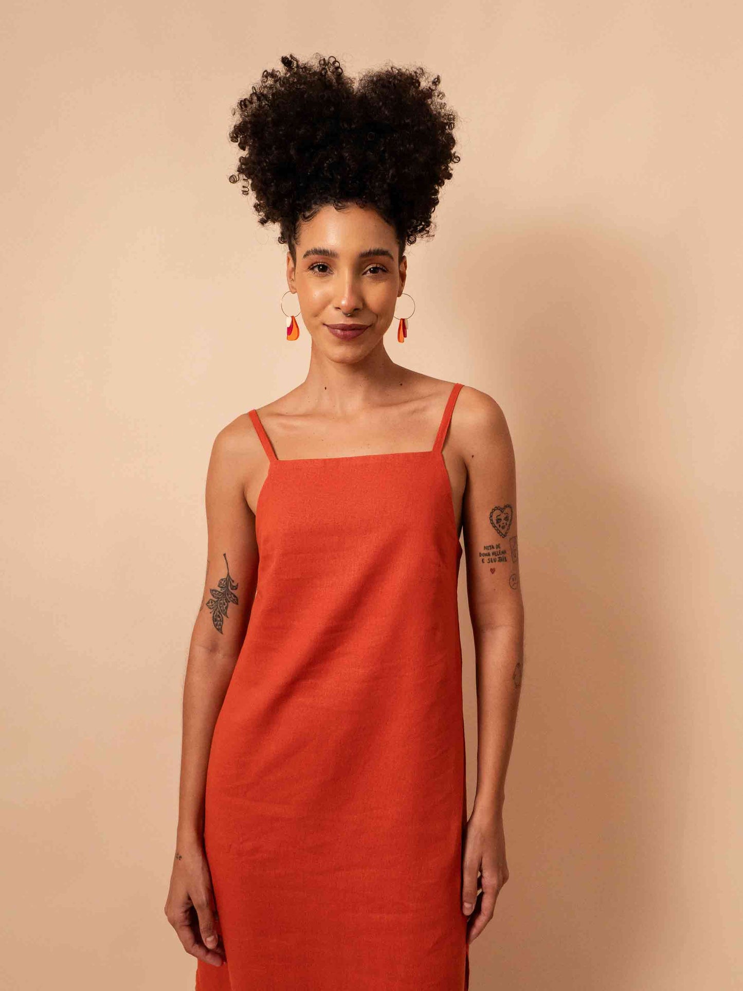 VESTIDO TRAPÉZIO | LINHO