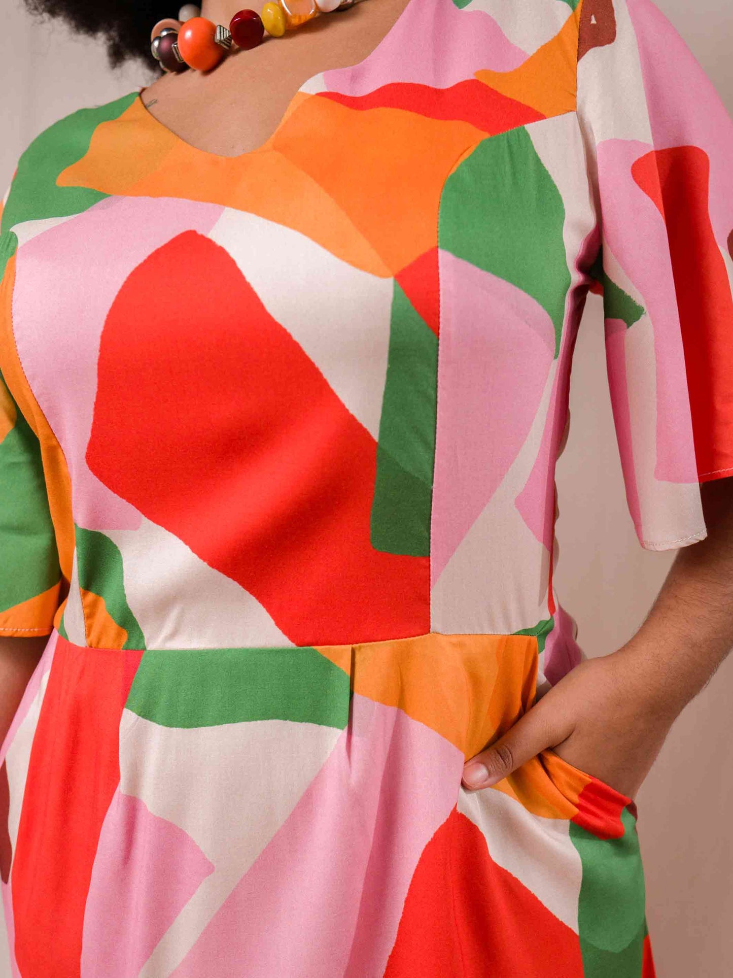 Vestido Amélia | Samba Rosa