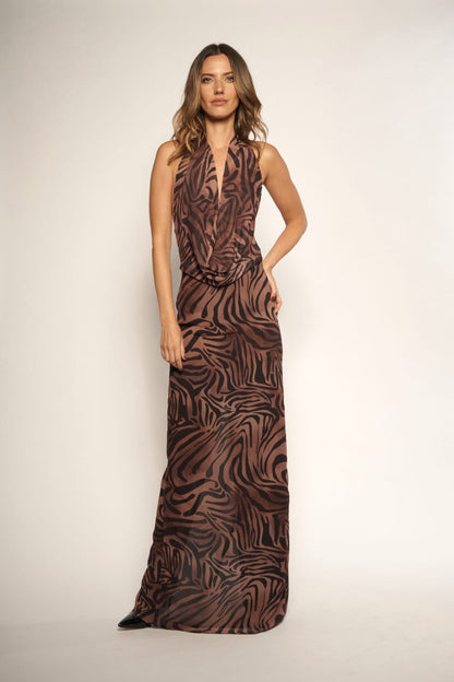 Vestido Golden Longo