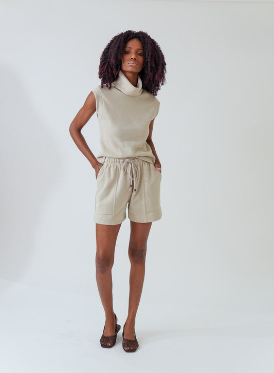 Shorts Oli - Bege Fendi