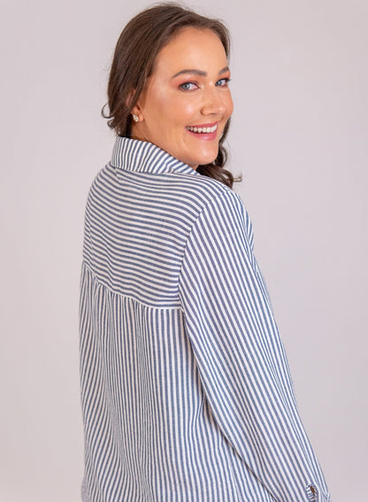 Camisa Ana - Azul