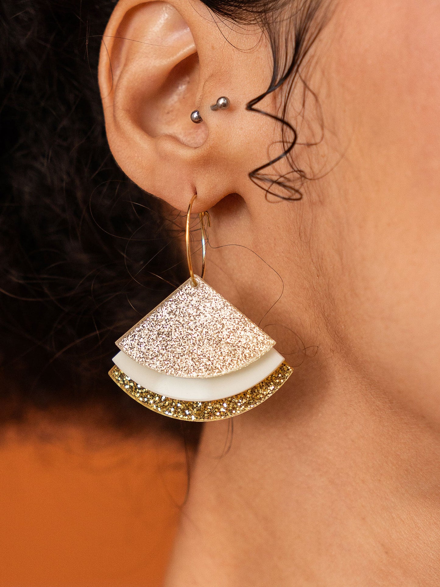 Brinco Sino Glitter | Off