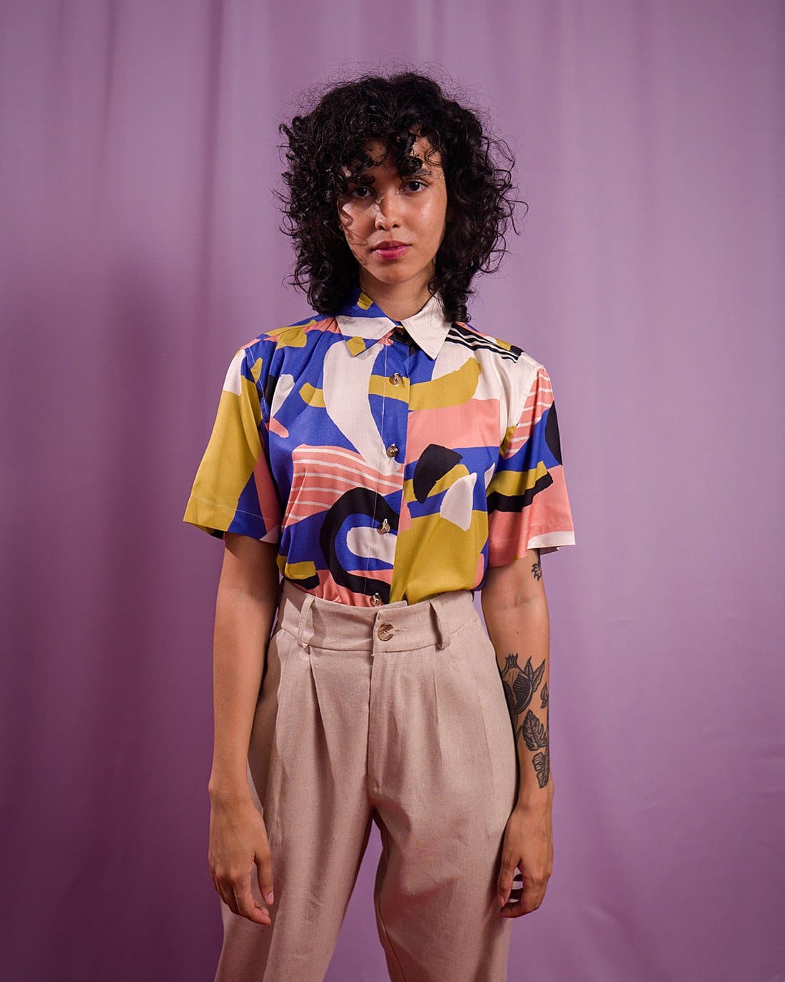 Camisa de botão | Fullgás Azul