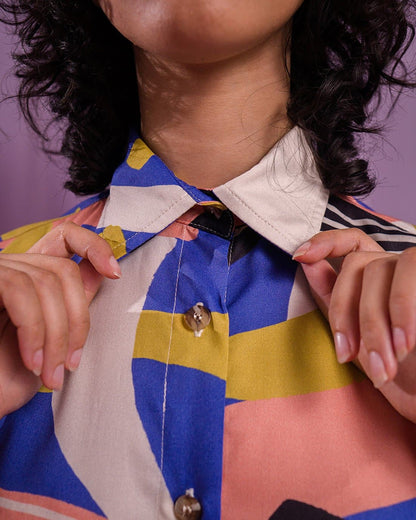 Camisa de botão | Fullgás Azul