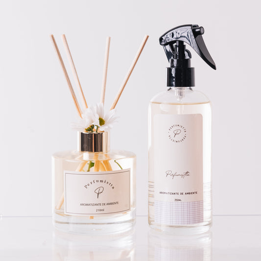 KIT Casa Perfumada do Bamboo - Homespray e Difusor