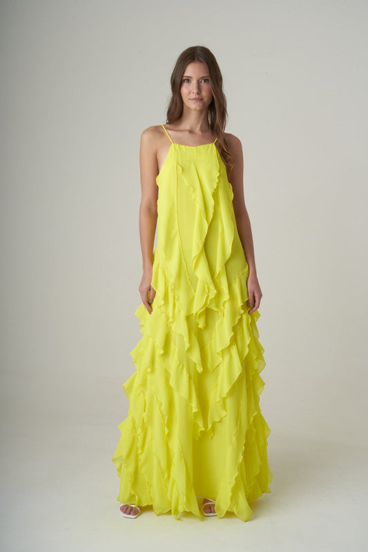 Vestido Babados Encomenda