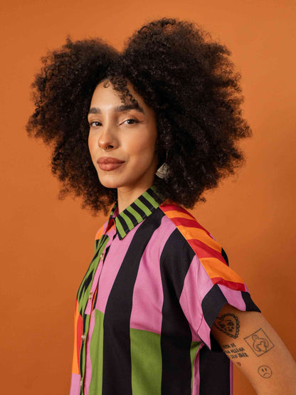 Blusa botões | Raios