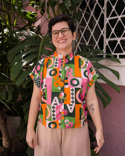 Blusa Botão | Vai Rolar