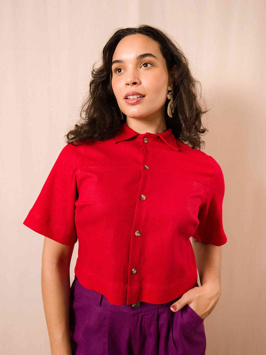 BLUSA DEA | LINHO