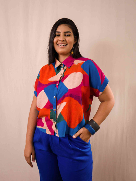 Blusa de botão | Krasner