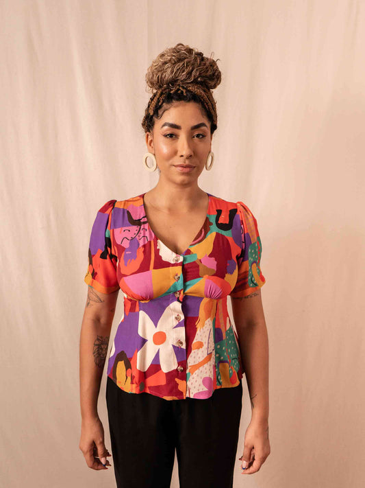 BLUSA DAI | MULHERES DE ALMODÓVAR