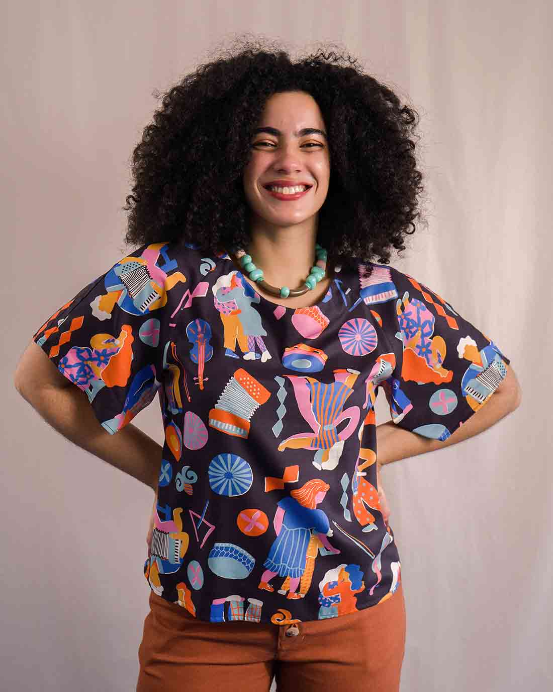 Blusa Raglan | Forró Preto