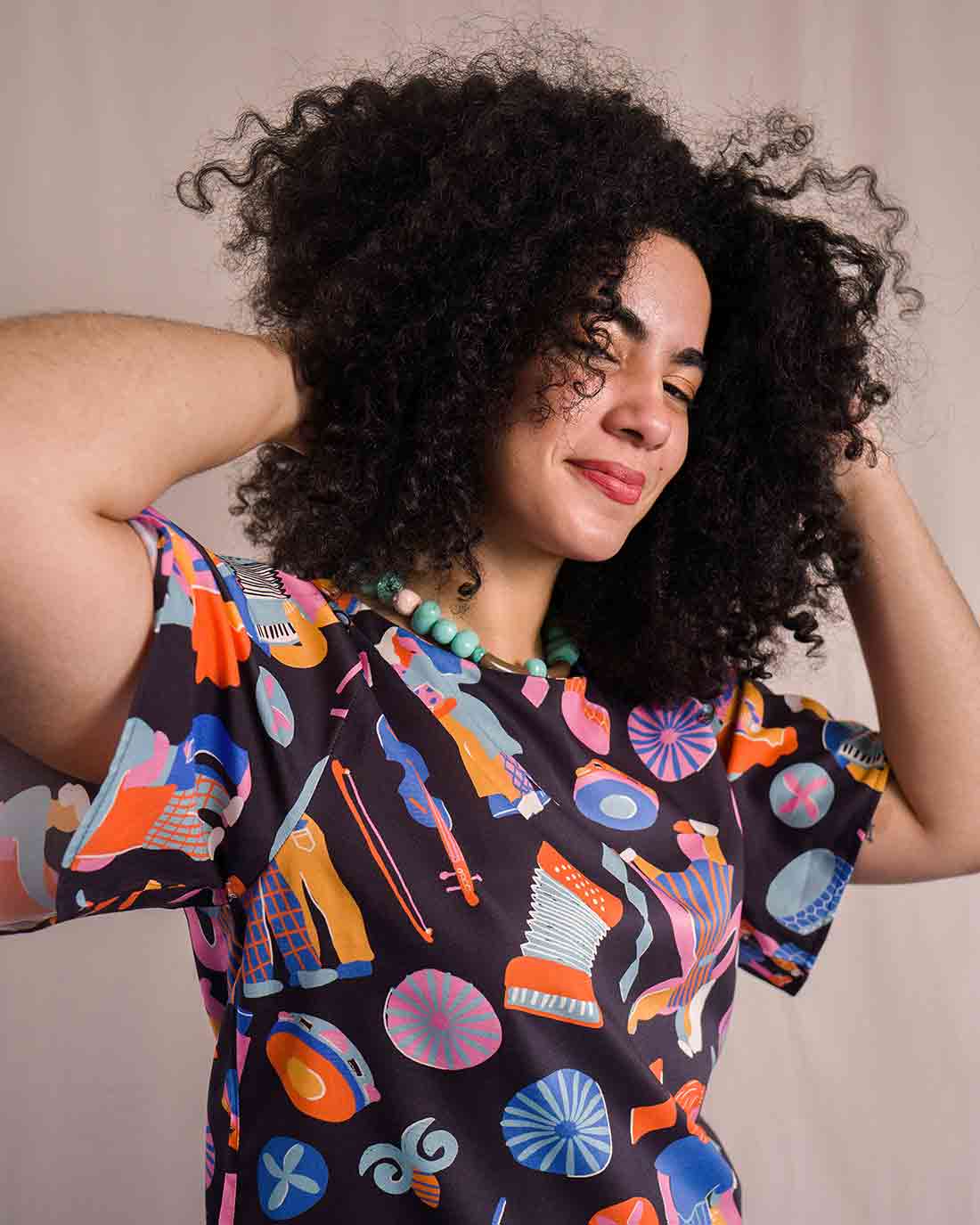 Blusa Raglan | Forró Preto