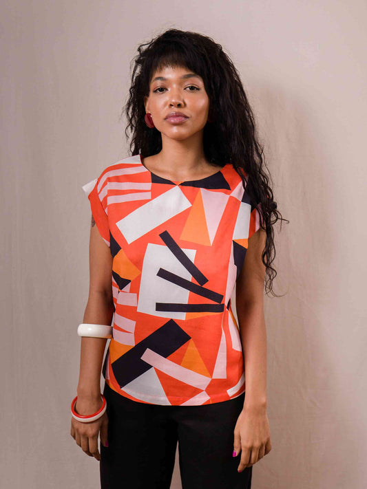 Blusa Canoa | Frevo Laranja
