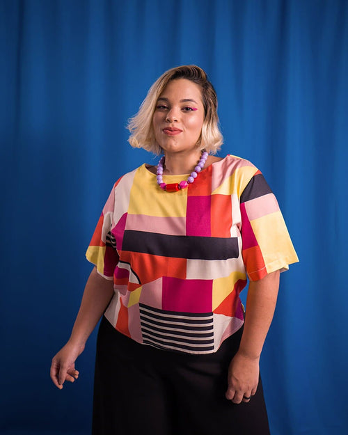 Blusa Malu | Oitentinha Amarelo